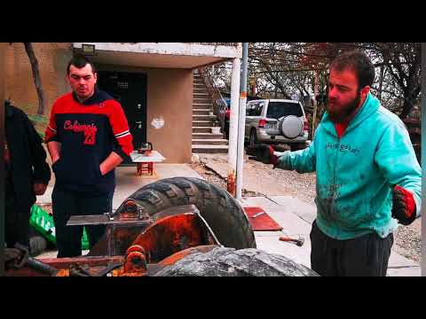 homemade loader traktor p.1. самоделки погрузчик трактор част1. ხელნაკეთი ტრაქტორი- დამტვირთვ. ნაწ.1